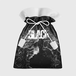 Мешок для подарков Black - abstract, цвет: 3D-принт