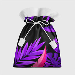 Мешок для подарков Floral composition - neon, цвет: 3D-принт