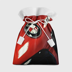 Мешок для подарков Знак бмв на капоте, цвет: 3D-принт