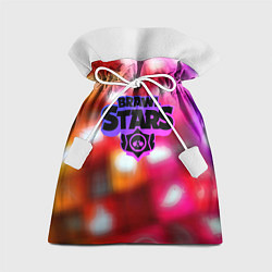 Мешок для подарков Brawl stars network, цвет: 3D-принт