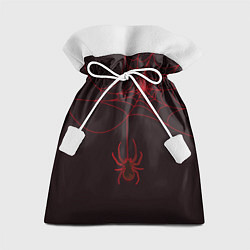 Мешок для подарков Красная паутина, цвет: 3D-принт