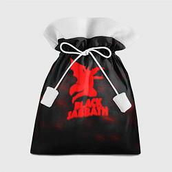 Мешок для подарков Black Sabbath краски метал, цвет: 3D-принт
