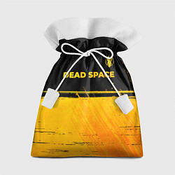 Мешок для подарков Dead Space - gold gradient посередине, цвет: 3D-принт