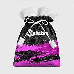 Мешок для подарков Sabaton rock legends посередине, цвет: 3D-принт
