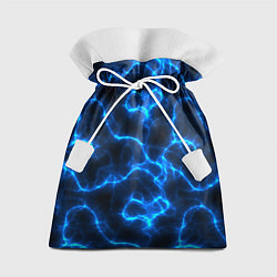 Мешок для подарков Голубая молния, цвет: 3D-принт