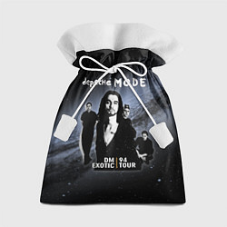 Мешок для подарков Depeche Mode - A Band exotic tour, цвет: 3D-принт