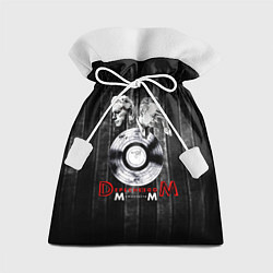 Мешок для подарков Depeche Mode - Memento Mori collage vinyl, цвет: 3D-принт
