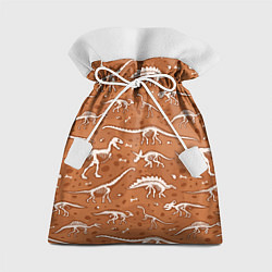 Мешок для подарков Скелеты динозавров, цвет: 3D-принт