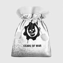 Мешок для подарков Gears of War glitch на светлом фоне, цвет: 3D-принт