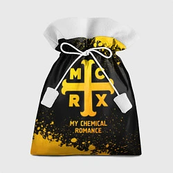 Мешок для подарков My Chemical Romance - gold gradient, цвет: 3D-принт