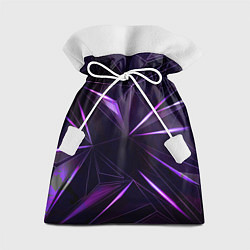 Мешок для подарков Фиолетовый хрусталь, цвет: 3D-принт