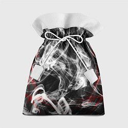 Мешок для подарков Серый дым узоры, цвет: 3D-принт