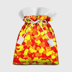 Мешок для подарков Золотые шарики, цвет: 3D-принт