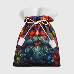 Мешок для подарков Хайповый дед Мороз, цвет: 3D-принт