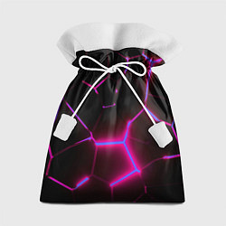 Мешок для подарков Неоновые плиты, цвет: 3D-принт
