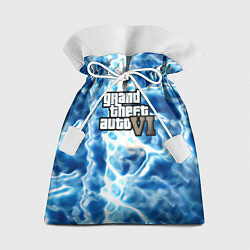 Мешок для подарков Gta 6 storm on vice city, цвет: 3D-принт