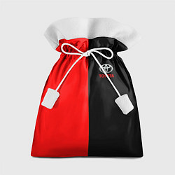 Мешок для подарков Toyota car красно чёрный, цвет: 3D-принт