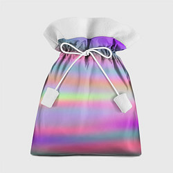 Мешок для подарков Голографические неоновые полосы, цвет: 3D-принт