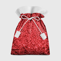 Мешок для подарков Светящиеся объемные сердечки, цвет: 3D-принт