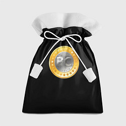 Мешок для подарков BTC money, цвет: 3D-принт