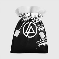 Мешок для подарков Linkin Park - black and white, цвет: 3D-принт
