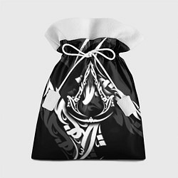 Мешок для подарков Assassins Creed: Mirage - каллиграфия, цвет: 3D-принт