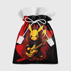 Мешок для подарков Устрашаюший покемон с гитарой, цвет: 3D-принт