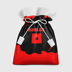 Мешок для подарков Roblox краски красные, цвет: 3D-принт
