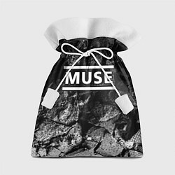 Мешок для подарков Muse black graphite, цвет: 3D-принт