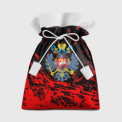 Мешок для подарков Имперский греб России краски, цвет: 3D-принт