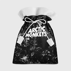 Мешок для подарков Arctic Monkeys black ice, цвет: 3D-принт