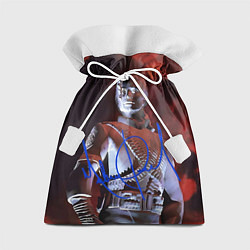 Мешок для подарков Статуя Макла Джексона с автографом - альбом Histor, цвет: 3D-принт