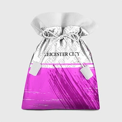 Мешок для подарков Leicester City pro football посередине, цвет: 3D-принт