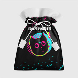 Мешок для подарков Iron Maiden - rock star cat, цвет: 3D-принт