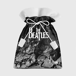 Мешок для подарков The Beatles black graphite, цвет: 3D-принт