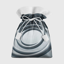 Мешок для подарков Серые кольца, цвет: 3D-принт