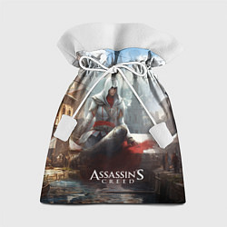 Мешок для подарков Assassins creed poster game, цвет: 3D-принт