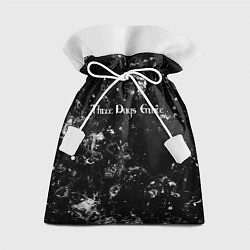 Мешок для подарков Three Days Grace black ice, цвет: 3D-принт