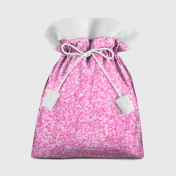 Мешок для подарков Светло-розовый текстура напыление, цвет: 3D-принт