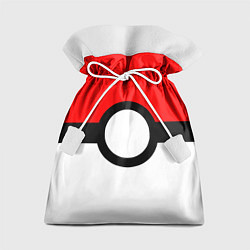 Мешок для подарков Pokeball texture, цвет: 3D-принт