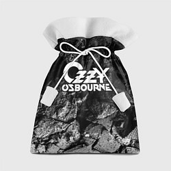 Мешок для подарков Ozzy Osbourne black graphite, цвет: 3D-принт