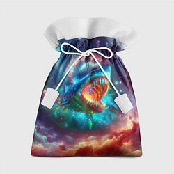 Мешок для подарков Пасть космической акулы - нейросеть, цвет: 3D-принт
