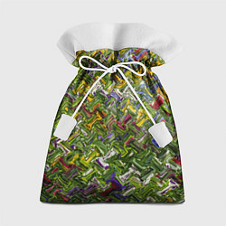 Мешок для подарков Разноцветная абстракция, цвет: 3D-принт