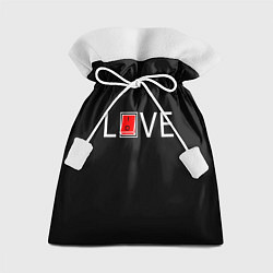 Мешок для подарков Любовь - всё включено, цвет: 3D-принт