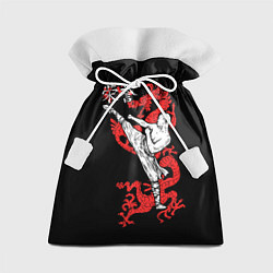 Мешок для подарков Кунг фу - стиль дракона, цвет: 3D-принт