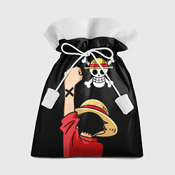 Мешок для подарков One piece - Monkey D Luffy, цвет: 3D-принт