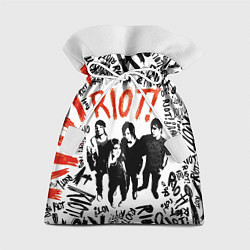 Мешок для подарков Paramore - riot, цвет: 3D-принт