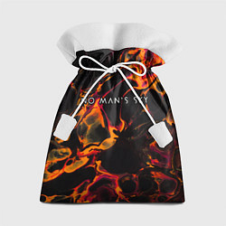 Мешок для подарков No Mans Sky red lava, цвет: 3D-принт