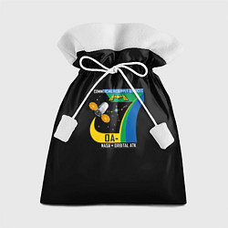 Мешок для подарков Nasa space logo usa, цвет: 3D-принт