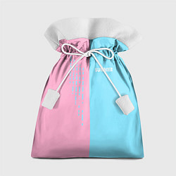Мешок для подарков Summer-pink and blue, цвет: 3D-принт
